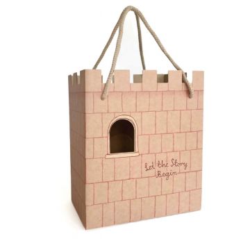 Bolsa de cartón - Castillo Rosa 2