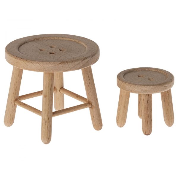 Table and stool set, Mouse