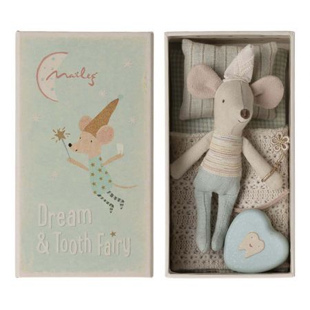 Tooth Fairy Mouse in Matchbox - Big Brother (12cm)