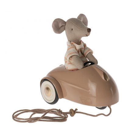 Mouse car - Dark Green (12cm)