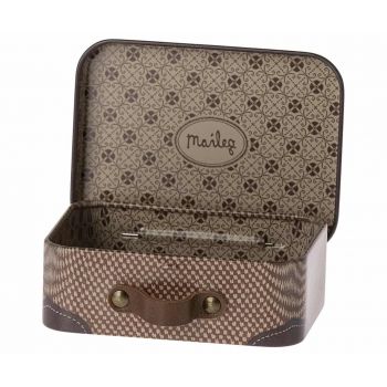 Maleta de metal - Marrón (7,5 cm) 2