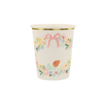 Elegant Floral Large Cup ( 8u.) 2