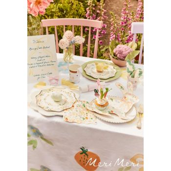 Elegant Floral Dinner Plates (8u.) 2