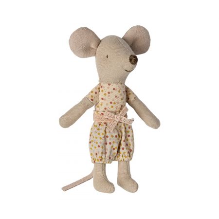 Little sister mouse in matchbox (11cm)