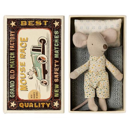Mouse in Matchbox - Little Brother (11cm)