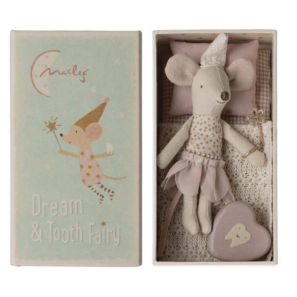 Tooth Fairy Mouse in Matchbox - Big Brother (12cm)