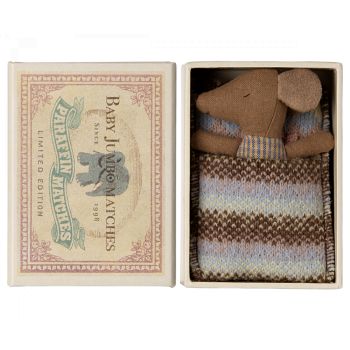 Ratoncito sleepy/wakey bebé en caja - Rosa (8cm) 2