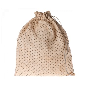 Bag. Large - Brown Dots