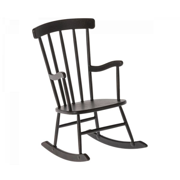 Rocking chair, Mini - Anthracite (12cm)