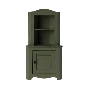 Mueble esquinero de Madera - Verde oscuro - Mini (23cm) 2
