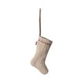 Stocking ornament, Stripe - Sand