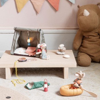 Linterna ratoncitos Vintage - Azul 2