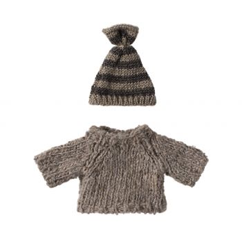 Jersey y gorro de punto - Big Brother (12cm)