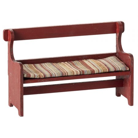 Bench Red, Mouse (11cm)