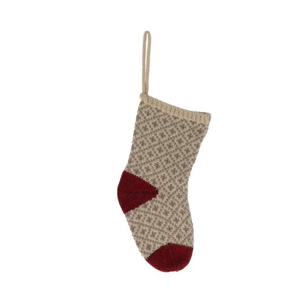 Christmas Stocking - Soft Grey