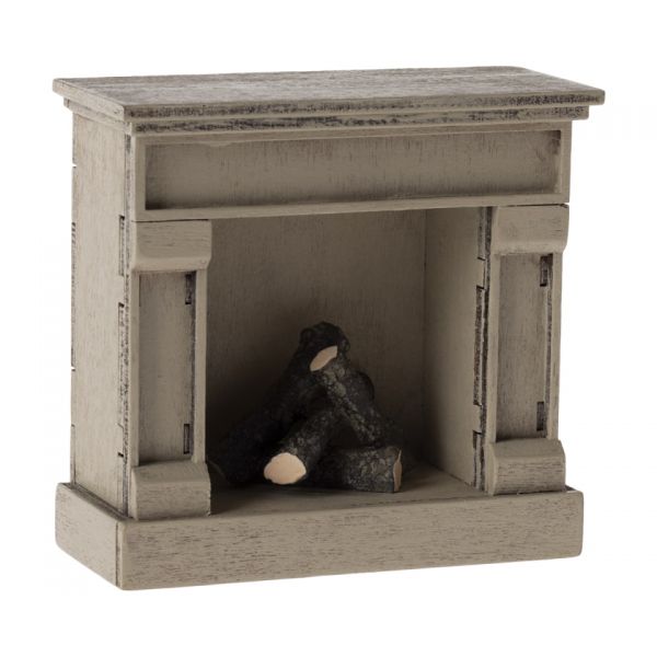 Fireplace for Mice - Off white