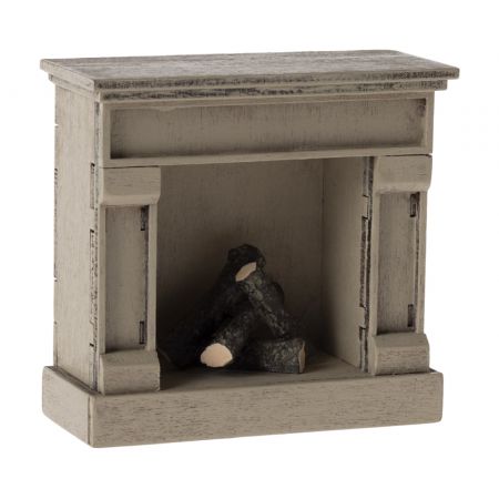 Fireplace for Mice - Off white