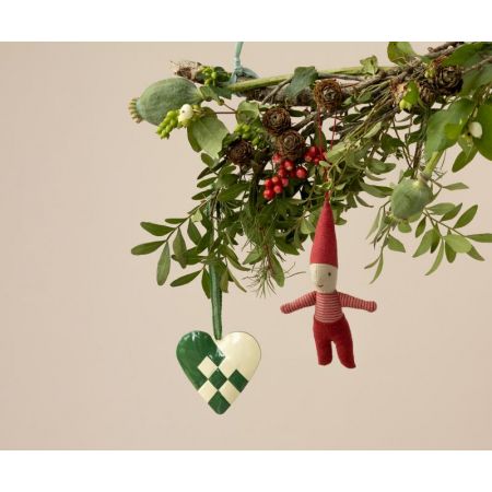 Fabric Ornament - Santa