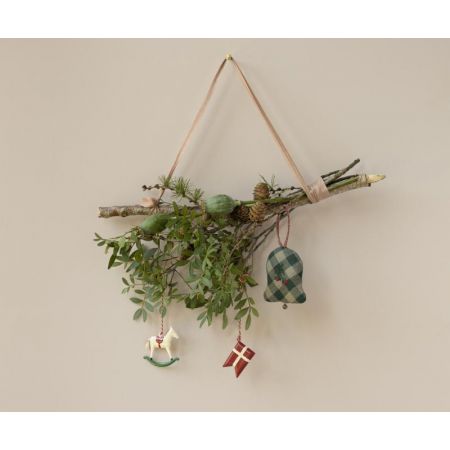 Fabric Ornament - Santa