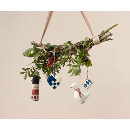Fabric Ornament - Santa