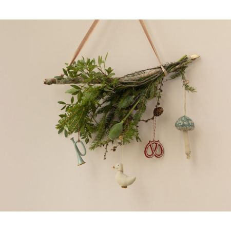 Fabric Ornament - Santa