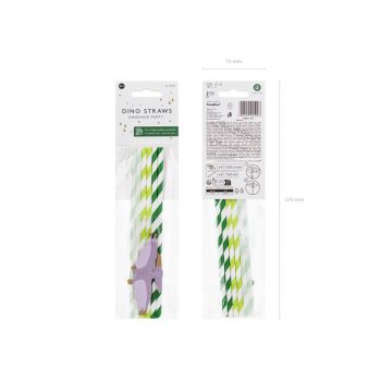 Pterodactyl Straws (Pack 6u.) 2