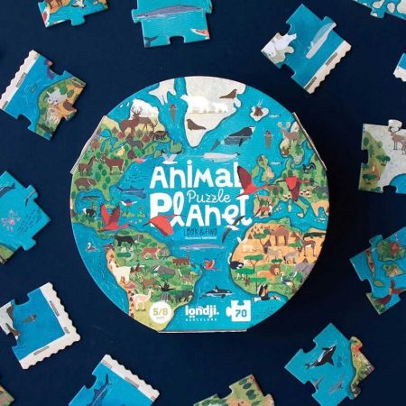 Animal Planet Puzzle - 70 pieces.