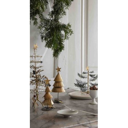 Rama decoración  Navidad - Latón (65 cm)