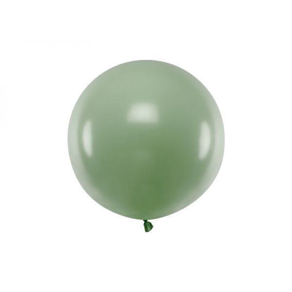 Round balloon (60 cm) - Rosemary green