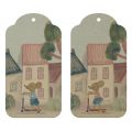 Gift Tags Mice  - 12 pcs