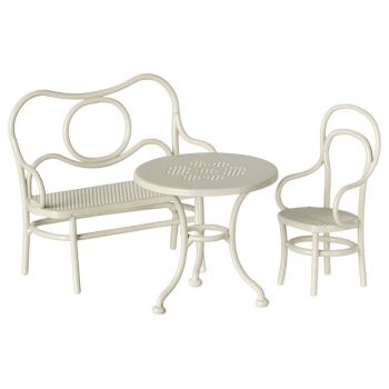 Muebles de metal - Ratoncitos - Pequeño - Blanco (A 8.5cm) 2