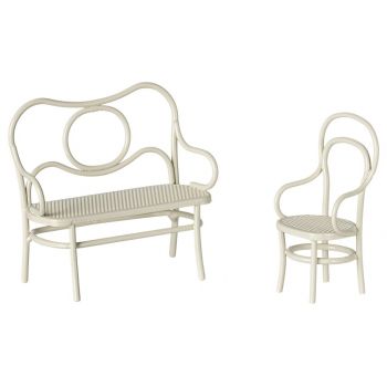 Metal Furniture - Mouse - Small - Off White (H 8.5cm)