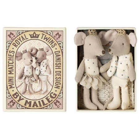 Royal Twins Mice in box - Little (11cm)