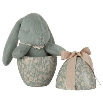 Peluche Conejito en Huevo metálico - Menta