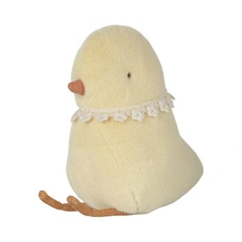 Huevo de Pascua metálico, pollito - Amarillo 2