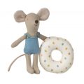 Beach mouse with float, Little sister - Multi dot