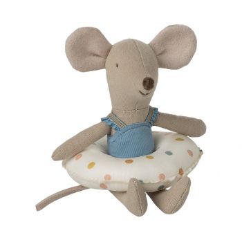 Beach mouse with float, Little sister - Multi dot 2