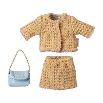 Traje chaqueta para ratoncita mamá (15cm)