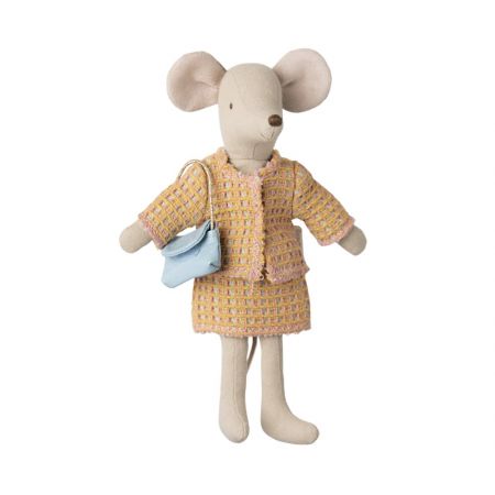 Traje chaqueta para ratoncita mamá (15cm) Traje chaqueta para ratoncita mamá (15cm)