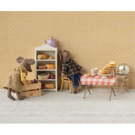 Dress and bag, Mum mouse (15cm)