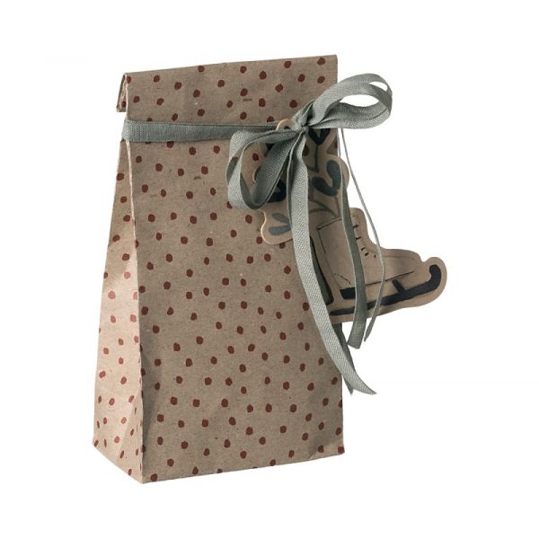 Bolsa de papel Polka Roja - Micro