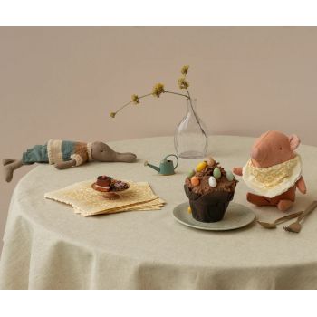 Napkins Flowers - Yellow (20u) 2