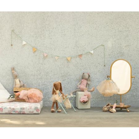 Rabbit size 1, classic - Ballet suit and skirt