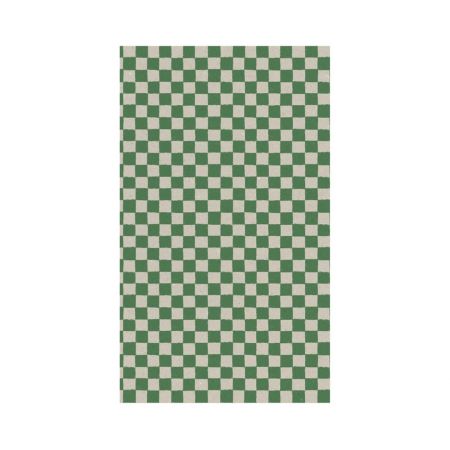 Gift wrap Checker green - 10m