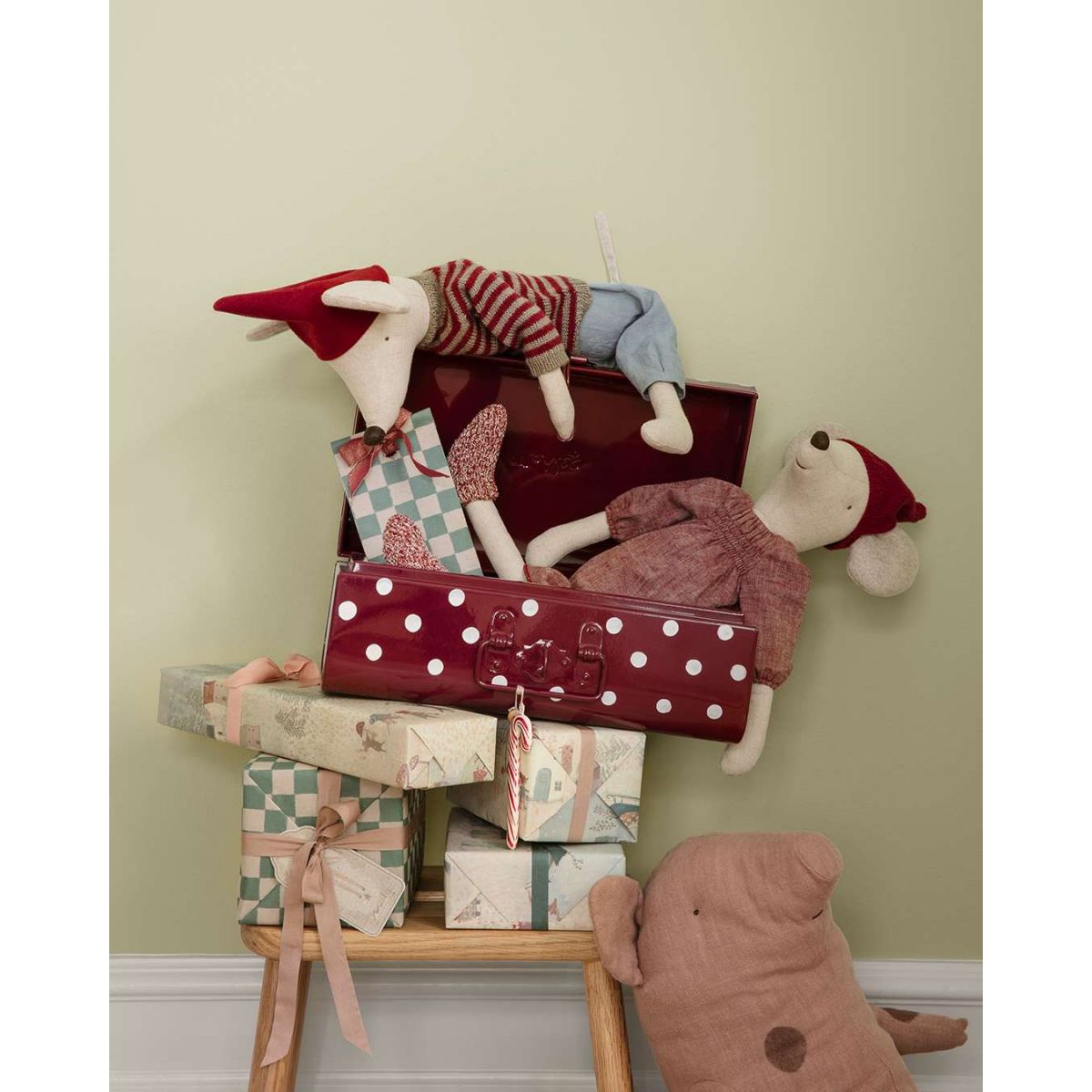 Ratoncita Navidad Maxi (60cm) Ratoncita Navidad Maxi (60cm)