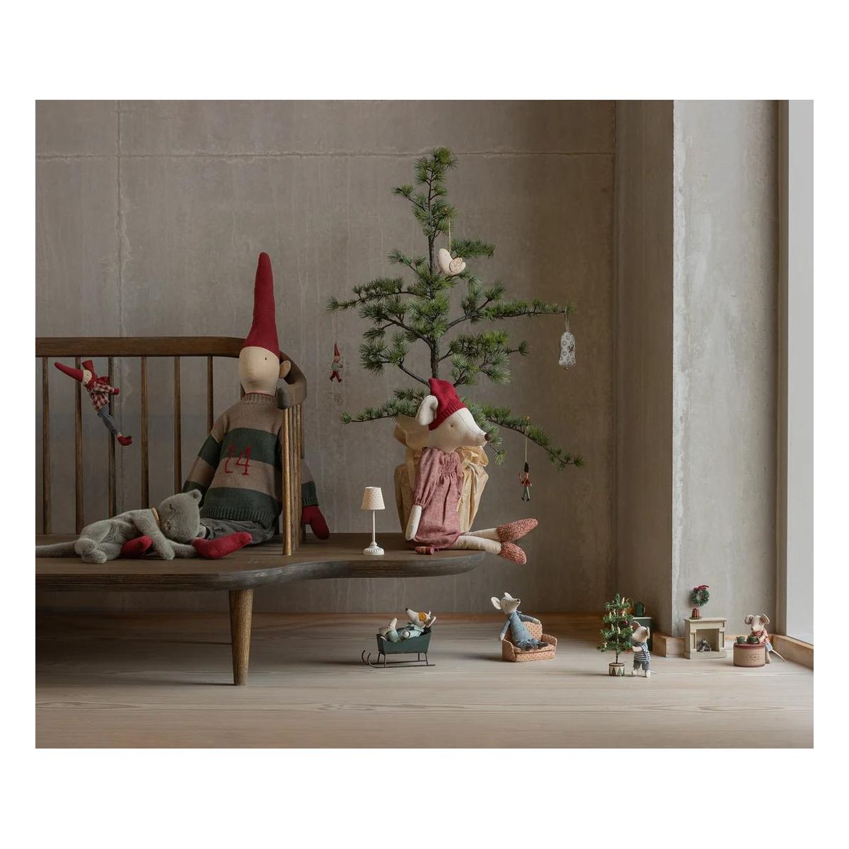 Ratoncita Navidad Maxi (60cm) Ratoncita Navidad Maxi (60cm)