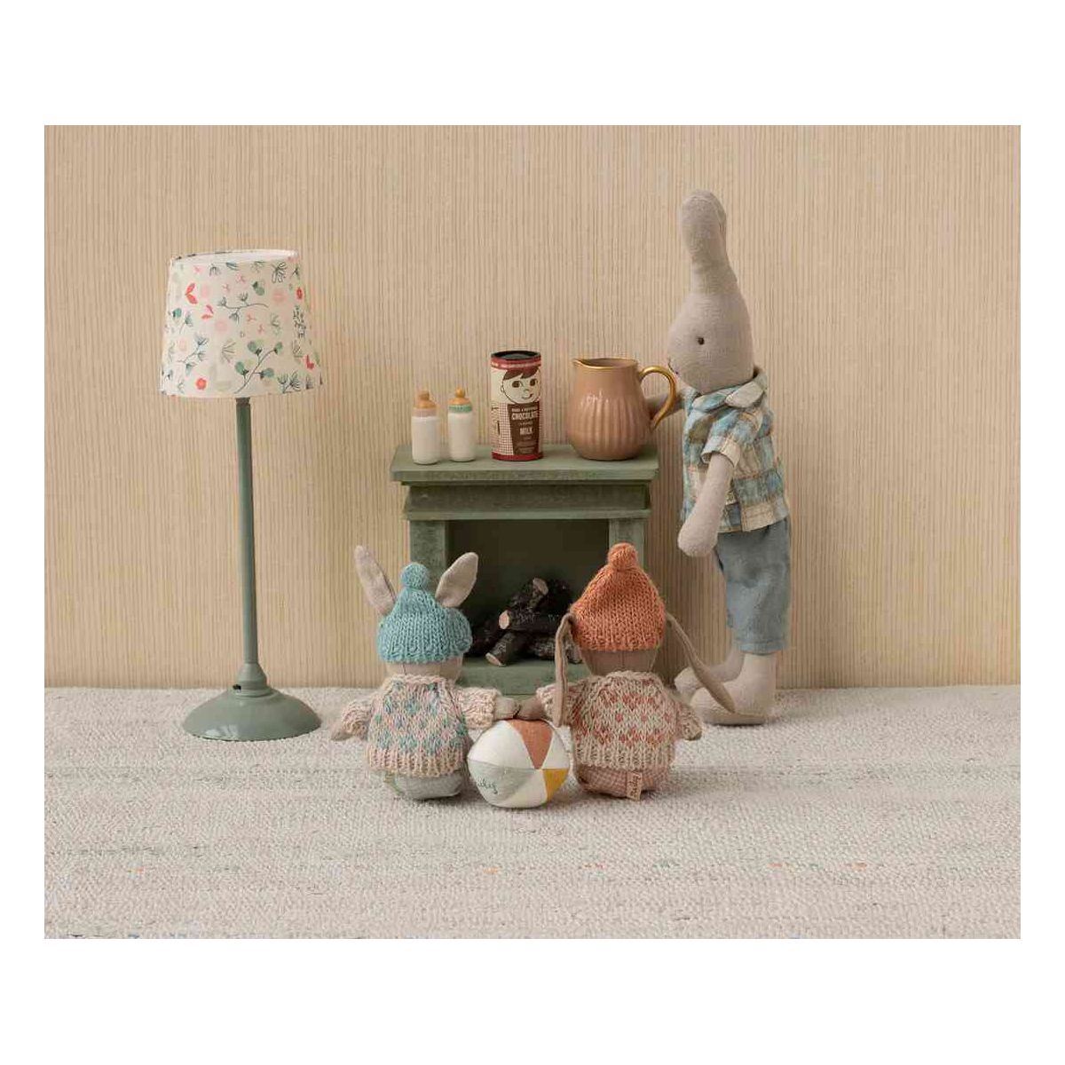 Conejito Bunny de invierno Rosa Micro (12cm) Conejito Bunny de invierno Rosa Micro (12cm)