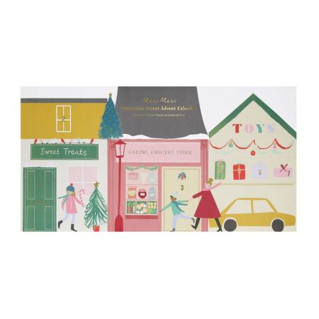 Christmas street Concertina Advent Calendar