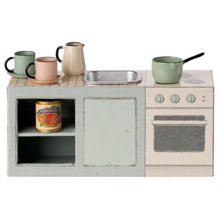 Cocina con encimera - Ratoncitos (A6cm)