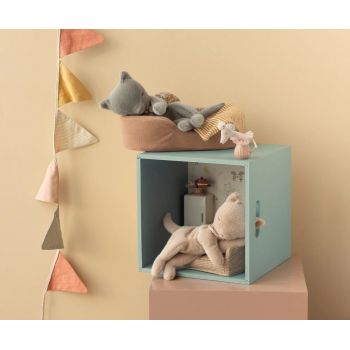 Sleeping kitten plush - Cream (35cm) 2